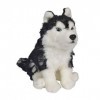 NICOTOY- Peluche, 6305890024, Blanc et Noir