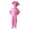 Ciao- Magenta chien rose grenouillère peluche fille costume déguisement original Blues Clues Taille 4-6 ans 