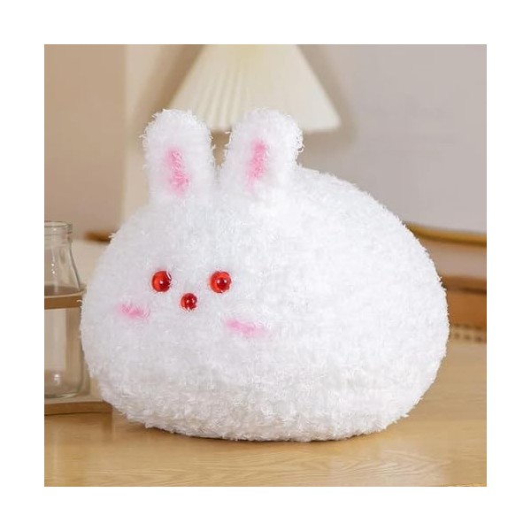 GagaLu Lapin Poupée Peluche Jouet Peluche Doux Lapin Fourrure Animal Enfants Cadeau D’Anniversaire Cadeau De Noël 30cm 2