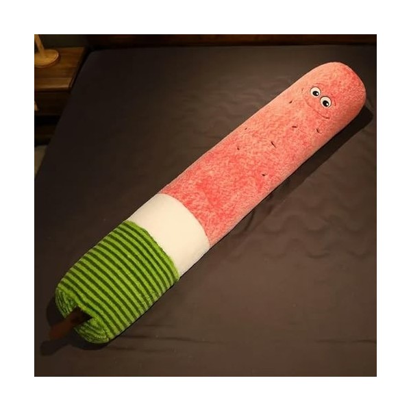 Oreiller en Peluche de Fruits pastèque Fruit du Dragon Pamplemousse Kiwi Plante en Peluche Oreiller de Couchage 100CM 4