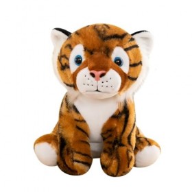 SNUFF Jouet en Peluche Poupée en Peluche de Tigre simulé Mignon, poupée de Compagnon de Petit Tigre Mignon, Ornements de Cade