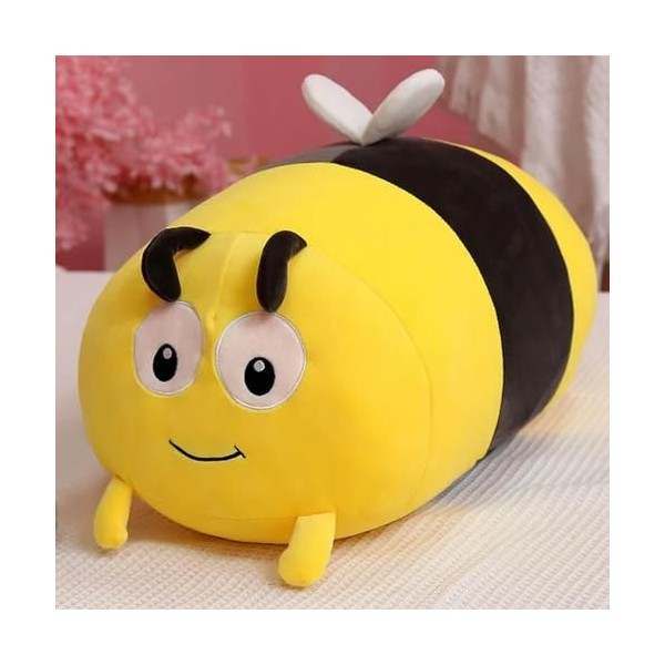 Mignon Abeille Coccinelle Jouet en Peluche de Haute qualité poupée en Peluche Coussin cylindrique poupée canapé décoration po