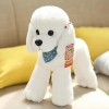 KiLoom Simulation Peluche Teddy Dog Dolls Peluche Doux Chiot Jouets Beau Caniche Coussin pour Filles Bébé Cadeau 40cm 1