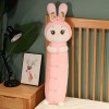 NOpinz Dessin animé Animal Long Lapin Peluche Jouet en Peluche Long Lapin avec règle Oreiller de Sommeil poupée Tapis Enfants