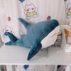 NOpinz Dessin Animé Requin Géant en Peluche Jouet Animal Oreiller Enfants Cadeau D’Anniversaire Cadeau De Noël 100cm 1