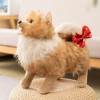 LfrAnk Chien en Peluche Jouets Mignon Chihuahua Pit Bull poupées en Peluche décoration Cadeaux d’Anniversaire pour Les Enfant