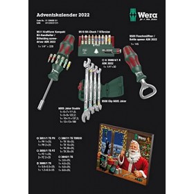 Calendrier de lavent 2022, 24 pièces