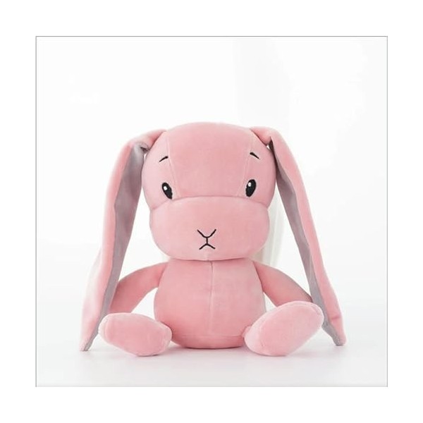 EacTEL Lapin en Peluche Animal Jouets Mignon Lapin en Peluche Poupée Enfants Anniversaire Cadeaux De Noël 50cm 1