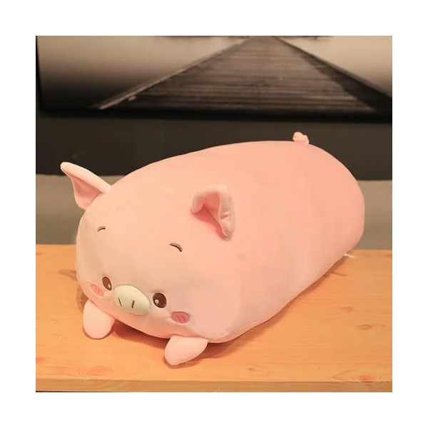 PaMut Chat Kawaii, Dinosaure, Ours, Cochon, Hamster, Oreiller en Peluche, Oreiller Animal en Peluche, Jouet Grande Taille 60c