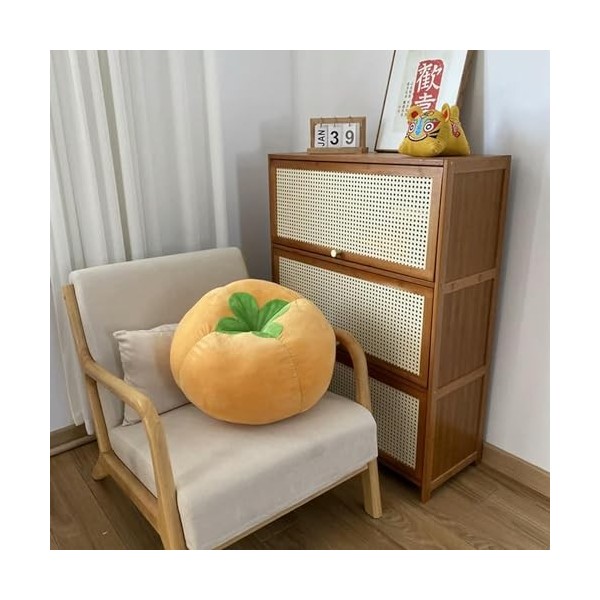 Légumes créatifs Tomates Kaki Champignon Peluche Jouet Mignon Fruit Peluche Canapé Coussin Chambre Décor Coussin Joli Cadeau 