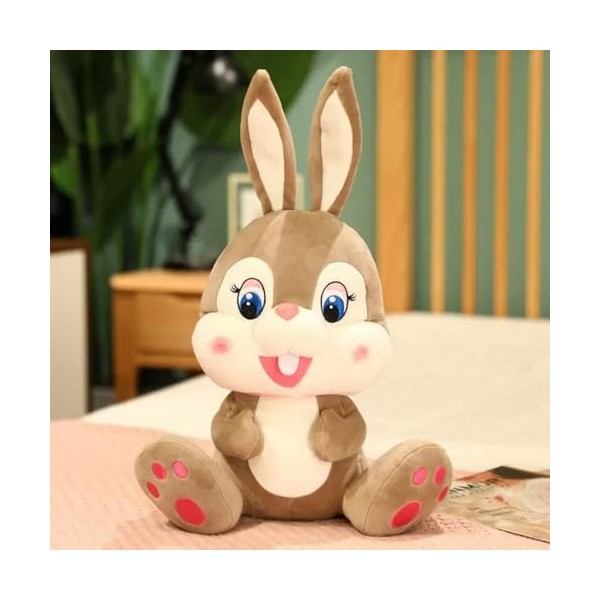 Sourire Grosse Dents Lapin Peluche Jouet Mignon Lapin en Peluche Dessin Animé Animal Poupée Home Decor Anniversaire Cadeau De