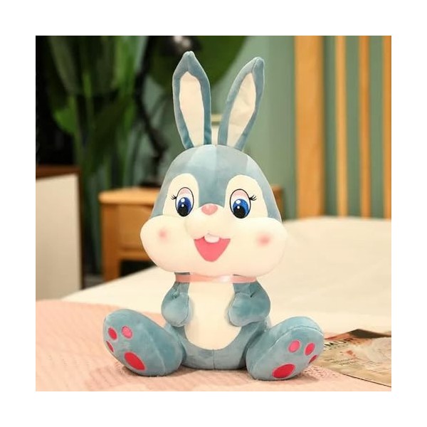 Sourire Grosse Dents Lapin Peluche Jouet Mignon Lapin en Peluche Dessin Animé Animal Poupée Home Decor Anniversaire Cadeau De