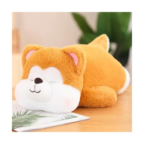 NOpinz Coussins en Peluche, cochons Kawaii, Pandas, Chiens Shiba inu, Peluches, Coussins de canapé de Dessin animé, Cadeaux p