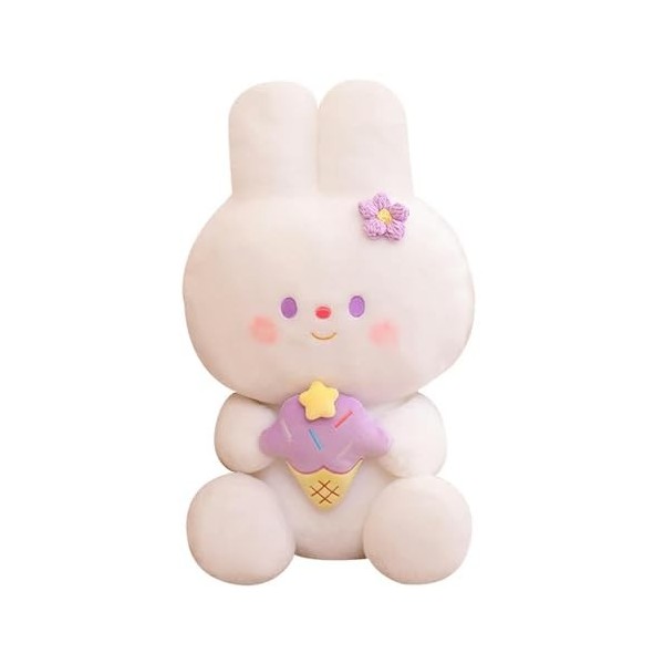 PaMut Nouveau Kawaii crème glacée Lapin Oreiller en Peluche Lapin poupée Peluche Animal Coussin Fille Enfants Anniversaire Ca