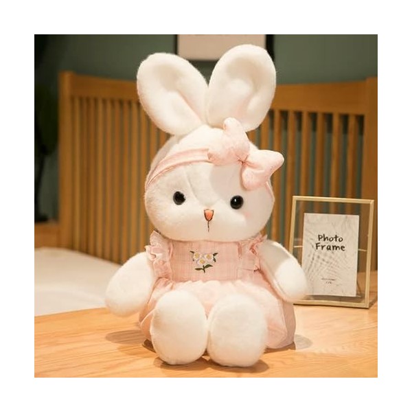 Mignon Super Mignon Lapin en Peluche Jouet Lapin Poupée Fille Oreiller Enfants Anniversaire Cadeau De Noël 60CM 3