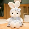 Mignon Super Mignon Lapin en Peluche Jouet Lapin Poupée Fille Oreiller Enfants Anniversaire Cadeau De Noël 60CM 3