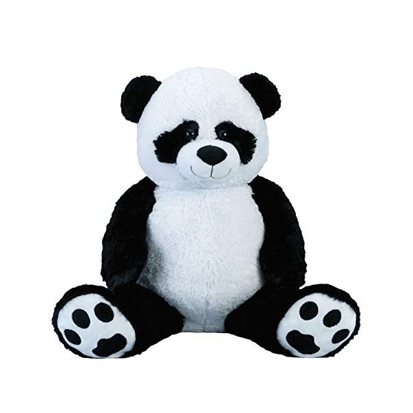 Lifestyle & More Ours en Peluche géant Panda XXL 100 cm Grand Doux et velouté - à Aimer