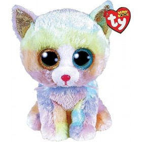 Ty — Bonnet Boos — Peluche Heather el Gato TY36753, multicolore, 40 cm