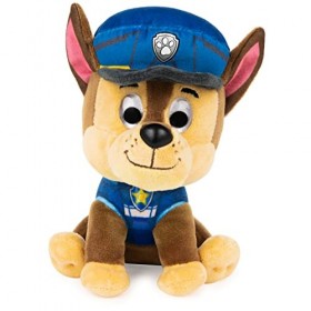 LA PAT’ PATROUILLE LE FILM - PELUCHE GUND 15 CM PAW PATROL - Peluche Chiot Pat Patrouille Taille 15 cm - Lavable En Surface 