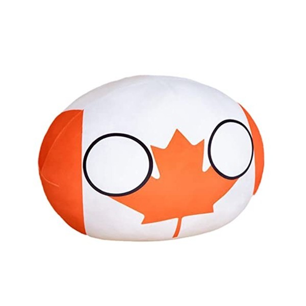 Poupée en Peluche Polandball De 10 Cm, Décoration De Sac À Pendentif Souple Countryball, Porte-Clés Kawaii Country Ball, Cade