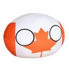 Poupée en Peluche Polandball De 10 Cm, Décoration De Sac À Pendentif Souple Countryball, Porte-Clés Kawaii Country Ball, Cade