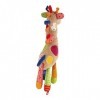 Sigikid 42837 Peluche Girafe Patchwork Sweety Doudou à Jouer & Doudou en Mélange de Matières Douces pour Bébés et Enfants, Ga