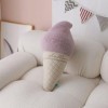 Kawaii Peluche Crème Glacée Peluche Jouet Dessin Animé Crème Glacée Tasse en Peluche Nourriture Coussin Cadeau pour Enfants F