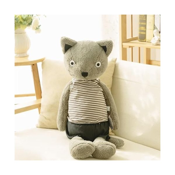 GagaLu Mignon Habillé Chat Ours Cochon Peluche Poupée Jouet en Peluche Chat en Peluche Enfants Fille Jouet Enfants Cadeaux D’