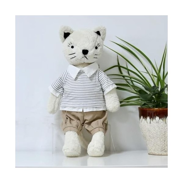 GagaLu Mignon Habillé Chat Ours Cochon Peluche Poupée Jouet en Peluche Chat en Peluche Enfants Fille Jouet Enfants Cadeaux D’