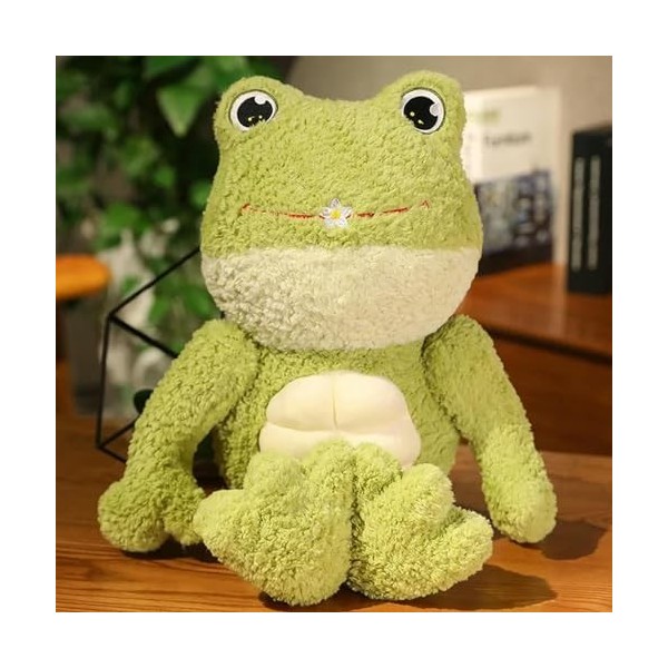 Kawaii Grenouille Peluche Jouet Oreiller poupée Enfants Cadeau d’Anniversaire Cadeau de Noël 58cm 1