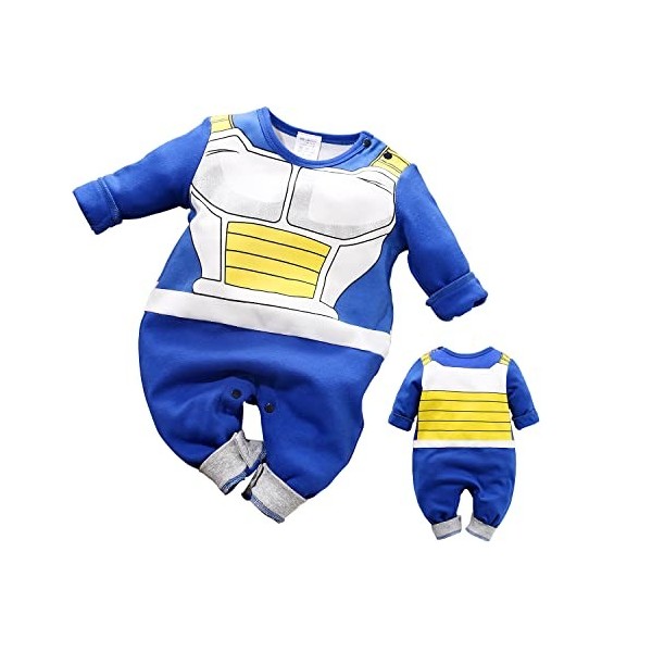 IURNXB Cartoon Design Body Bébé Manche Longue Nouveau-né à Courtes Pour Garçons et Filles