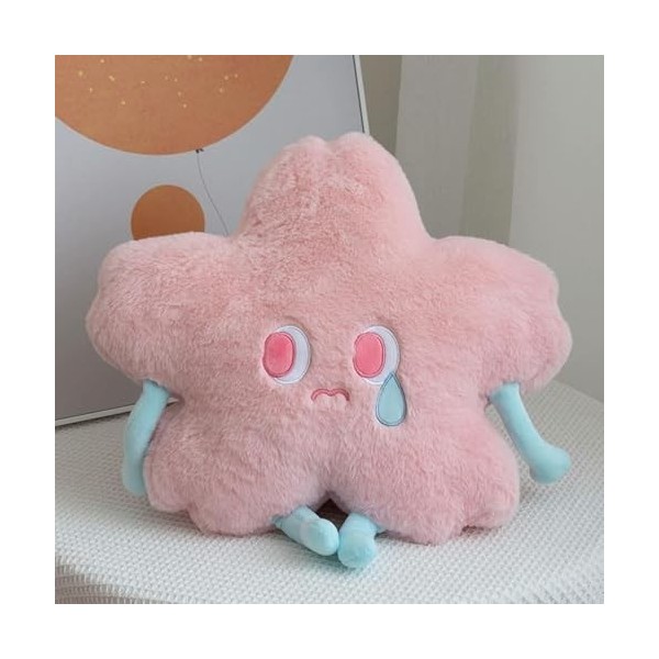 EacTEL Kawaii Sakura Peluche Jouet Kawaii Sakura Oreiller Câlin Coussin Fleur en Peluche Jouet Douce Fille Décoration D’intér