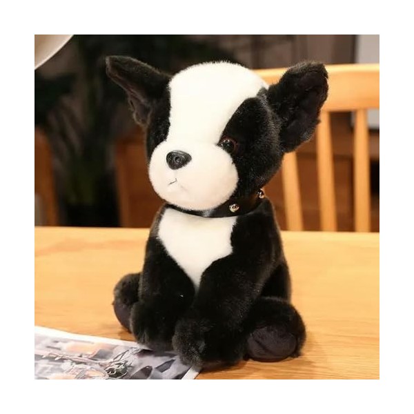 NOpinz Peluche Husky Schnauzer Bulldog Chien Peluche Jouet Enfants Oreiller Doux Enfants Chiot Cadeau Anniversaire Cadeau De 