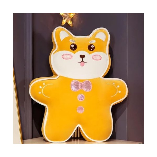Kawaii Shiba Inu Husky Chien en Peluche avec Écharpe Peluche Chien Jouet Oreiller Enfant Jouet Anniversaire Enfant Cadeau De