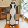 NOpinz Nouveau Mignon Doux Long Chat Oreiller en Peluche Jouet en Peluche Bureau Sieste Oreiller Lit Sommeil Oreiller Décorat