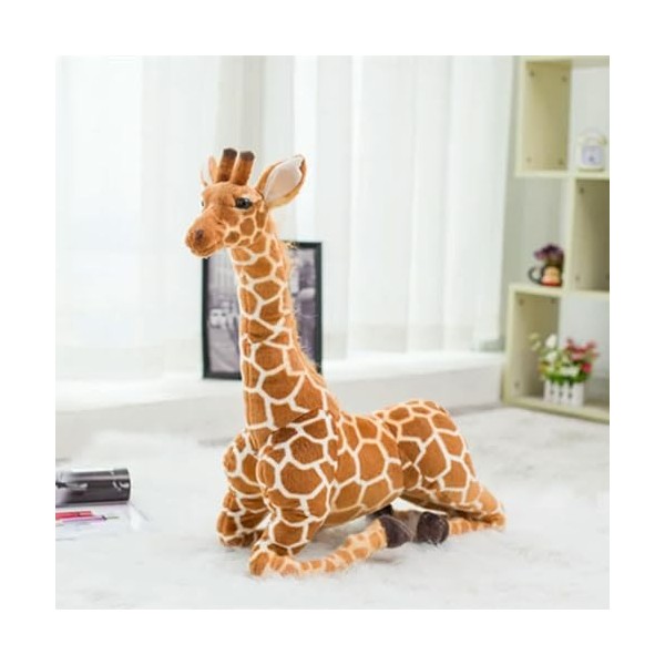SaruEL Peluches Girafe, poupées Animaux en Peluche Mignonnes, poupées Girafe, Cadeaux d’Anniversaire, Jouets pour Enfants, dé