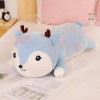 Énorme Doux Kawaii Cerf en Peluche Mignon Animal en Peluche Enfants Canapé-Lit Oreiller Dessin Animé Cadeau De Noël 80cm 3