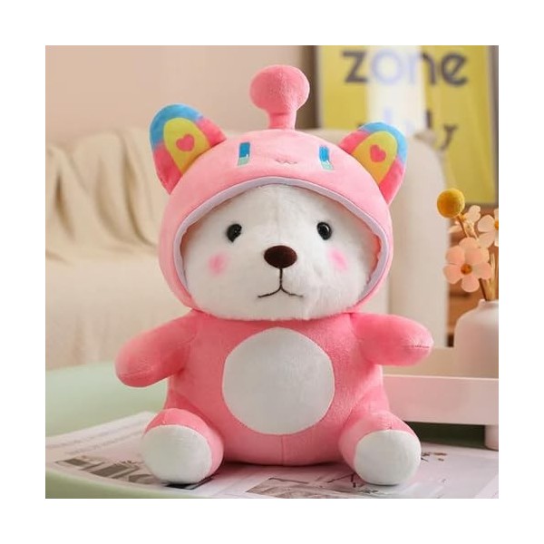 EacTEL Kawaii Ours Partie Mignon Peluche Jouet poupée Peluche Bande dessinée Oreiller Fille Chambre décoration Enfants Cadeau