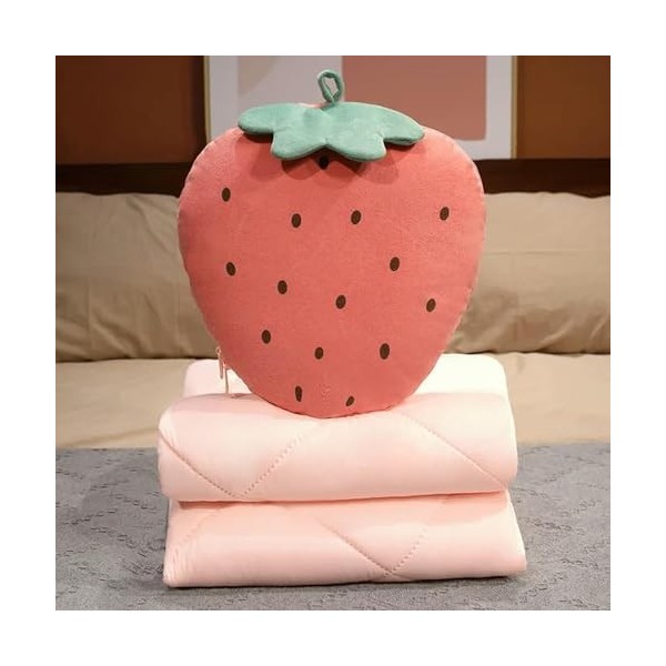 NOpinz Fruits Peluche Jouets Kawaii Kiwi cantaloup Fraise pastèque Oreiller décoration Espace Couette Anniversaire Cadeau de 