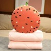 NOpinz Fruits Peluche Jouets Kawaii Kiwi cantaloup Fraise pastèque Oreiller décoration Espace Couette Anniversaire Cadeau de 