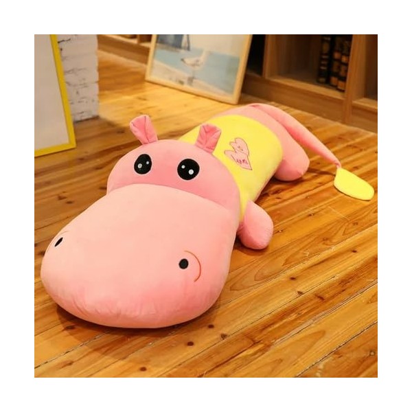 Kawaii Big Eyes Hippopotamus Poupée en Peluche Jouet en Peluche Animal Doux Oreiller Mignon Jouet Canapé Coussin Anniversaire