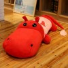 Kawaii Big Eyes Hippopotamus Poupée en Peluche Jouet en Peluche Animal Doux Oreiller Mignon Jouet Canapé Coussin Anniversaire