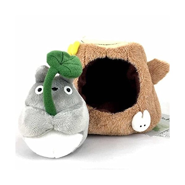 SEMIC Tronc darbre Peluche Mon Voisin Totoro Studio Ghibli Jeunesse Unisexe, Multicolore, 12cm