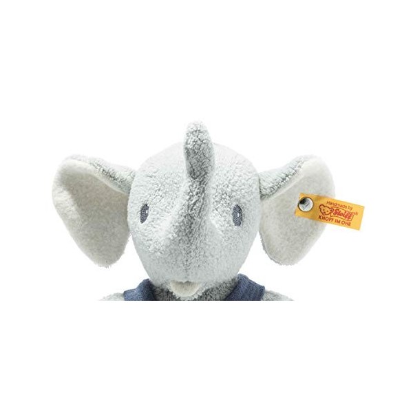 Steiff - 242403 - GOTS éléphant Eliot - gray violet