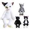 Kawaii Chat Jouet en Peluche, Jouet Réaliste pour Chat en Peluche Doux, Peluche Animale Mignonne Et Confortable De Conception