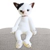 Kawaii Chat Jouet en Peluche, Jouet Réaliste pour Chat en Peluche Doux, Peluche Animale Mignonne Et Confortable De Conception