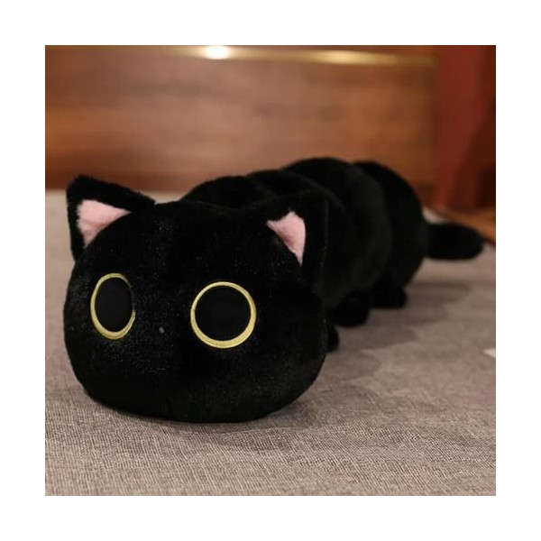 SaruEL Kawaii Chenille Oreiller Peluche Chat Peluche Poupée Oreiller Doux Mignon Cadeau pour Filles Enfants Cadeaux De Noël 8