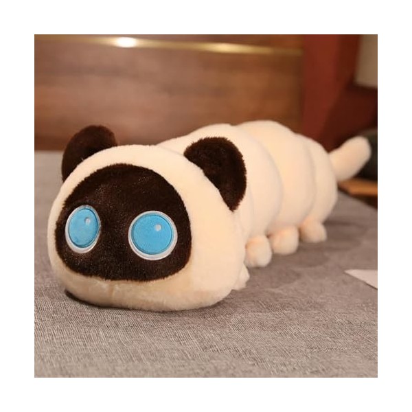 SaruEL Kawaii Chenille Oreiller Peluche Chat Peluche Poupée Oreiller Doux Mignon Cadeau pour Filles Enfants Cadeaux De Noël 8