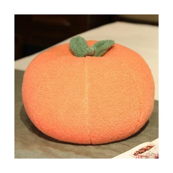 KiLoom Fruits Peluche Jouets Ananas Fraise Kaki Oreiller Coussin Décoration De La Maison Remplissage Plein Tissu Confortable 