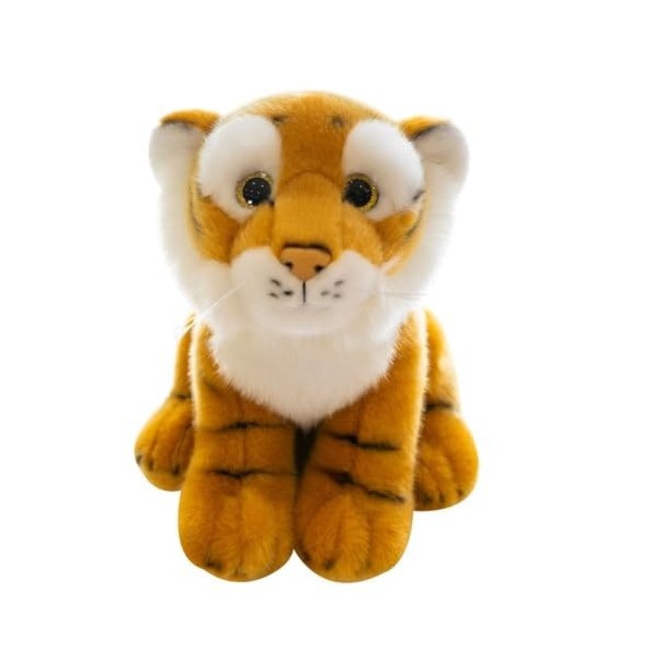 VOTIVA Jouets en Peluche Mignon Simulation Tigre en Peluche Poupée Zoo Petit Tigre Chiffon Poupée for Les Enfants Et Les Fill